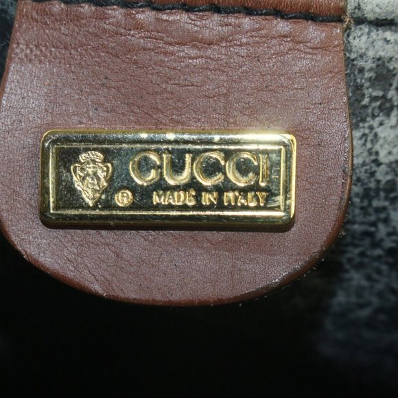 Gucci Rare Black x Brown 2way Square Boston 4GK1012K - Picture 8 of 10